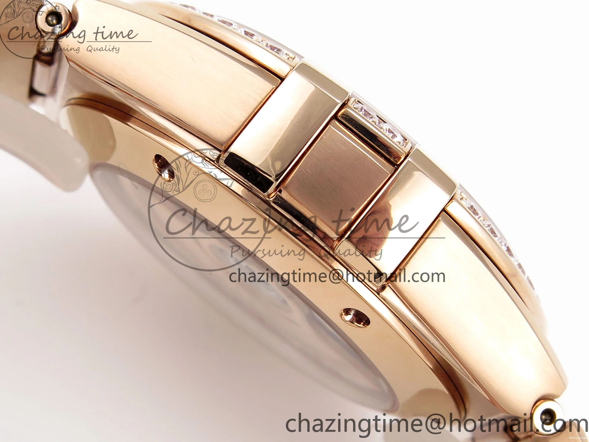 0216 Soft Constellation 39mm RG Diamonds Bezel ASWF 1:1 Best Edition White Dial on RG Bracelet A 7783